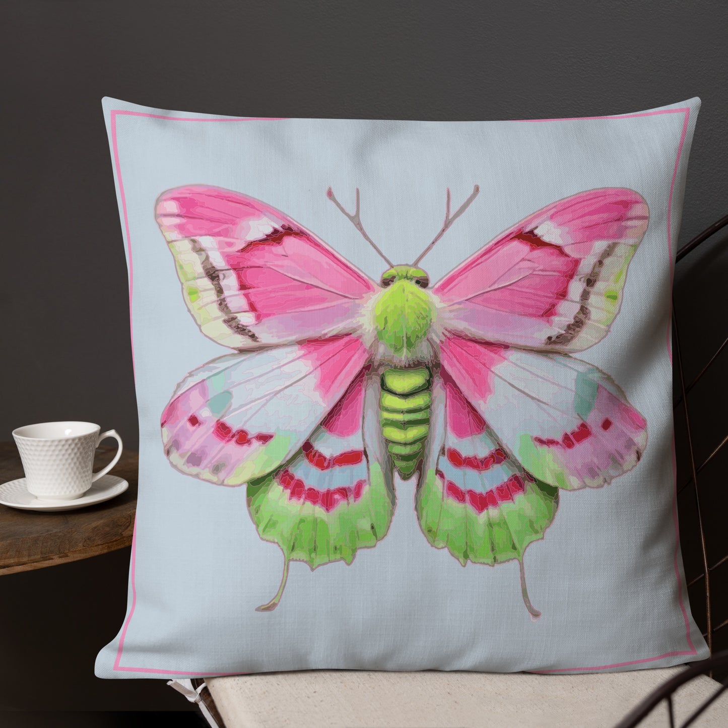 Summer butterfly colourful luxury 18x18 & 22x22 throw scatter sofa cushion for home interiors