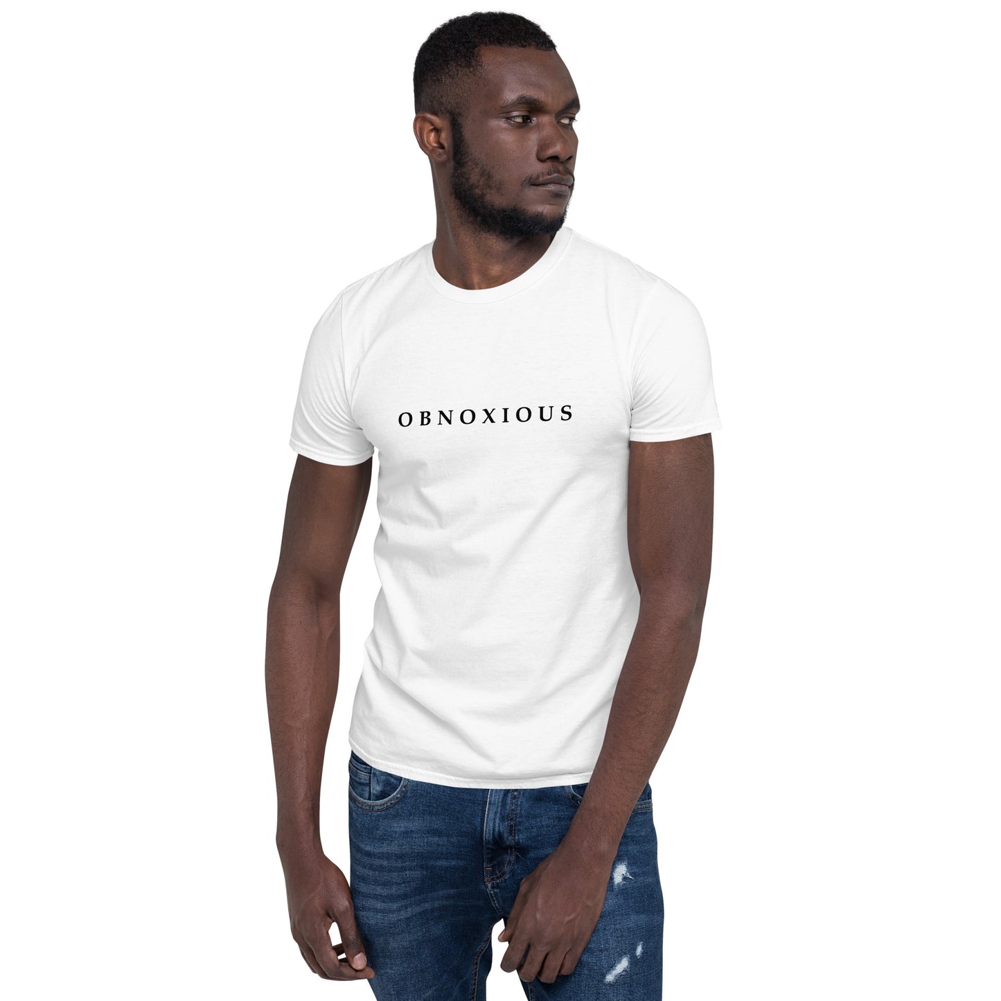 Obnoxious T-shirt/statement tee/white fashion T-shirt/casual tee